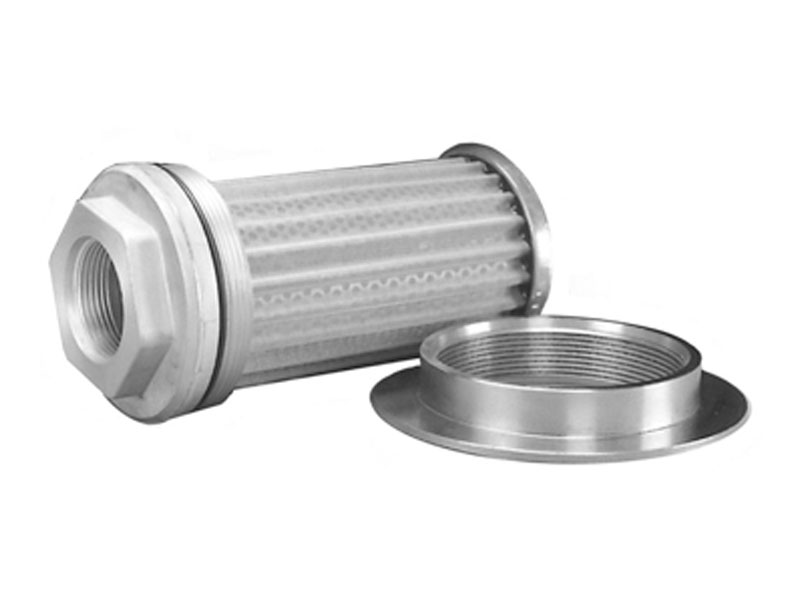 thumbnail image 2 of Stainless Steel Mesh Strainer / Sump Filter – Nylon Threads 1/2" To 4" NPT 2 of 2
