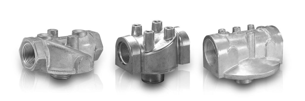 Single Element Spin On filter Heads