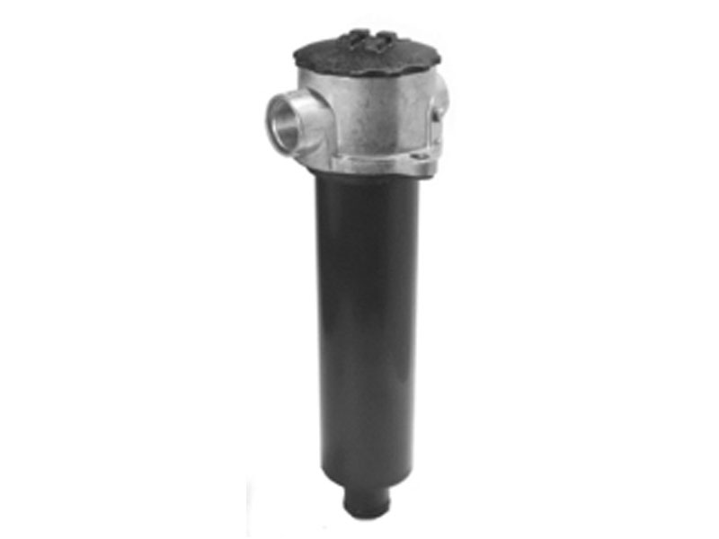 High capacity tank mounted hydraulic return filter with 40 GPM flow and 1 inch port for industrial hydraulic systems
