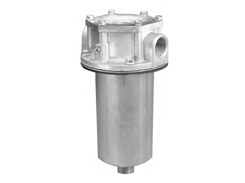 Modular multi-element tank mounted hydraulic return filter with high dirt-holding capacity for extended service intervals